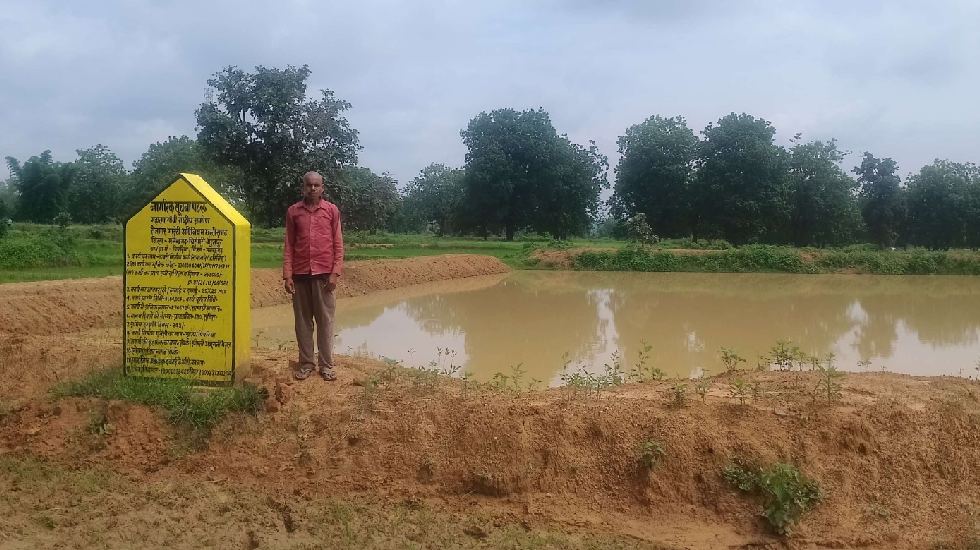 वनवासी रामप्यारे के सूखे खेतों में आई हरियाली, डबरी से मिली ... - CG Sandesh
