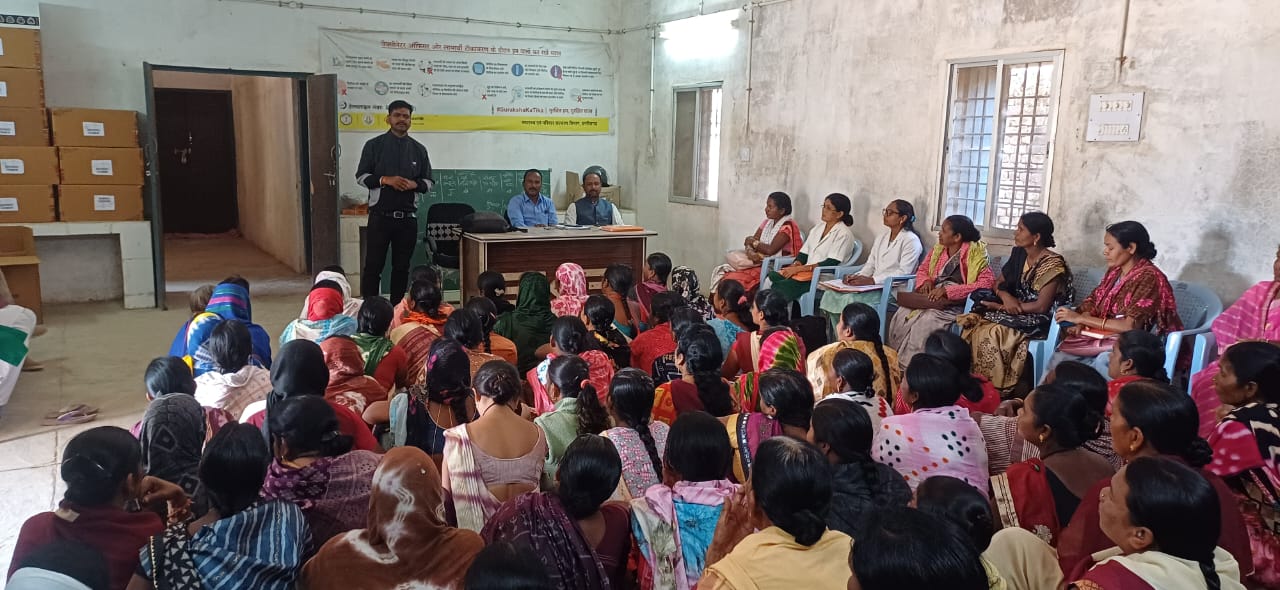 सरायपाली : फाईलेरिया मुक्त अभियान के अंतर्गत सामुहिक दवा सेव... - CG Sandesh