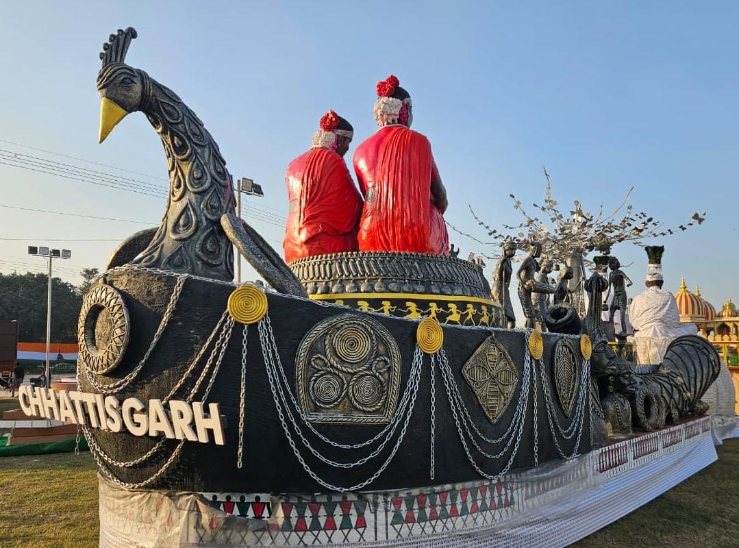 लाल किले में पहुंची छत्तीसगढ़ की झांकी, भारत पर्व 2025 में ब... - CG Sandesh