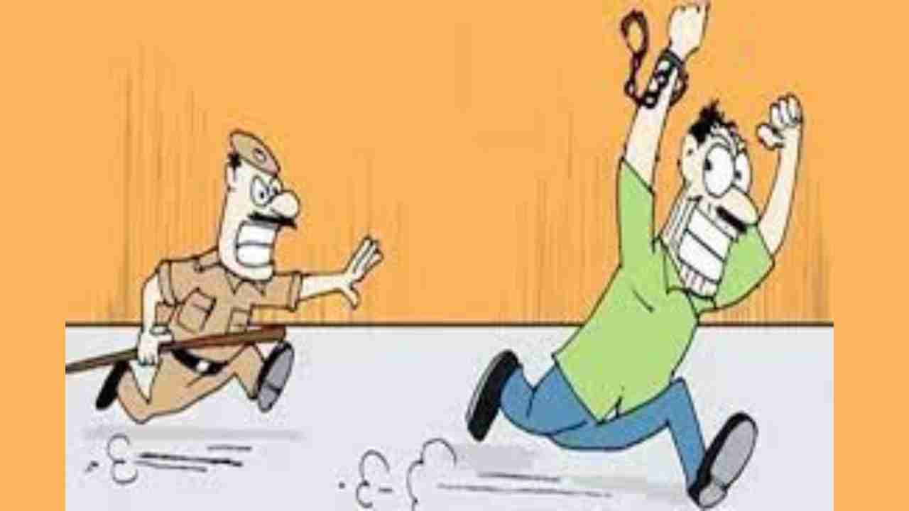 तुमगाँव: पुलिस को चकमा देकर भाग निकला पॉक्सो एक्ट का आरोपी