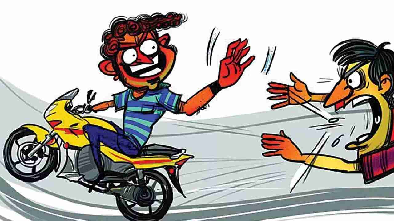 पटेवा : बाइक लेकर भागे चोर, मामला दर्ज - CG Sandesh