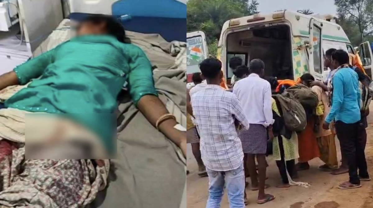 CG : मां दंतेश्वरी के दर्शन के लिए पैदल जा रहे जत्थे को तेज ... - CG Sandesh