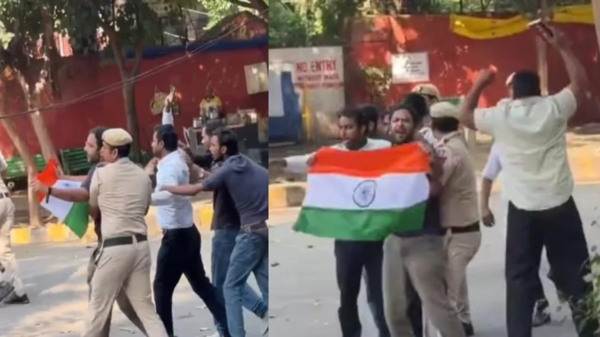Jantar Mantar पर प्रदर्शन की कोशिश, दिल्ली पुलिस ने CJP के स... - CG Sandesh
