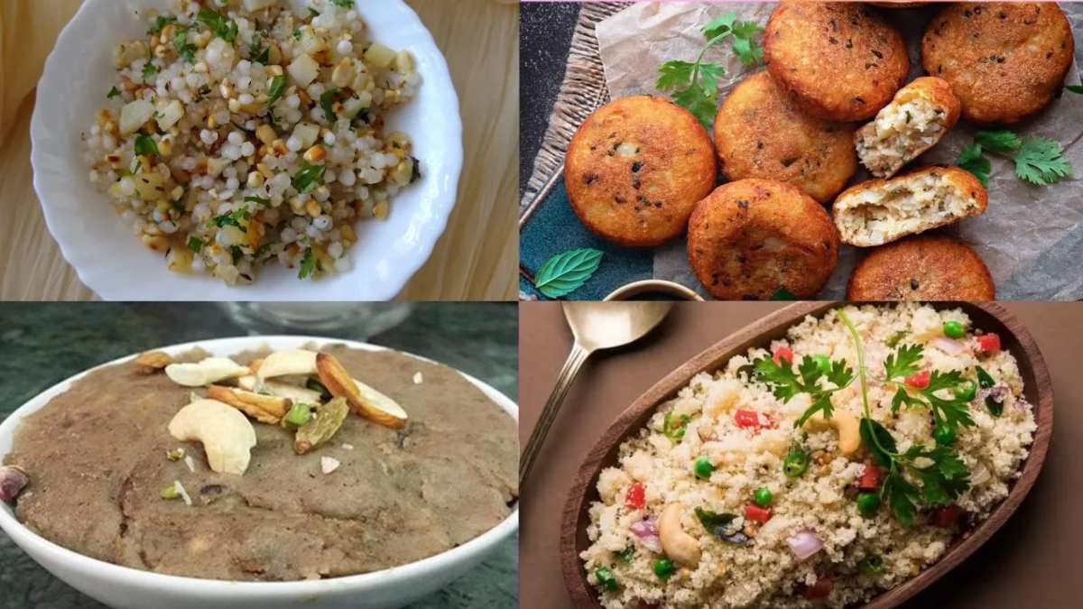नवरात्रि व्रत में रोज क्या बनाएं?  साबूदाना खिचड़ी से कुट्टू ... - CG Sandesh