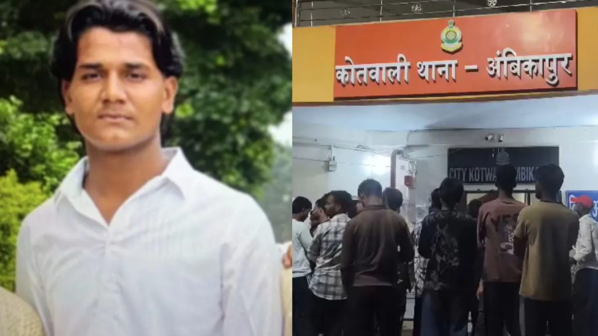  माता पंडाल के पास लगी रस्‍सी में फंसा युवक का गला, एक की मौ... - CG Sandesh
