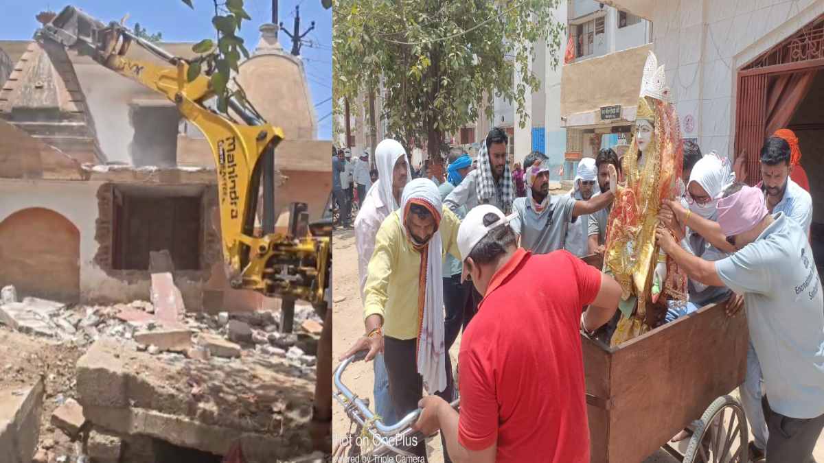 बिलासपुर में विकास कार्यों ने पकड़ी रफ्तार, अशोक नगर-बिरकोना मार्ग से हटाया गया अतिक्रमण