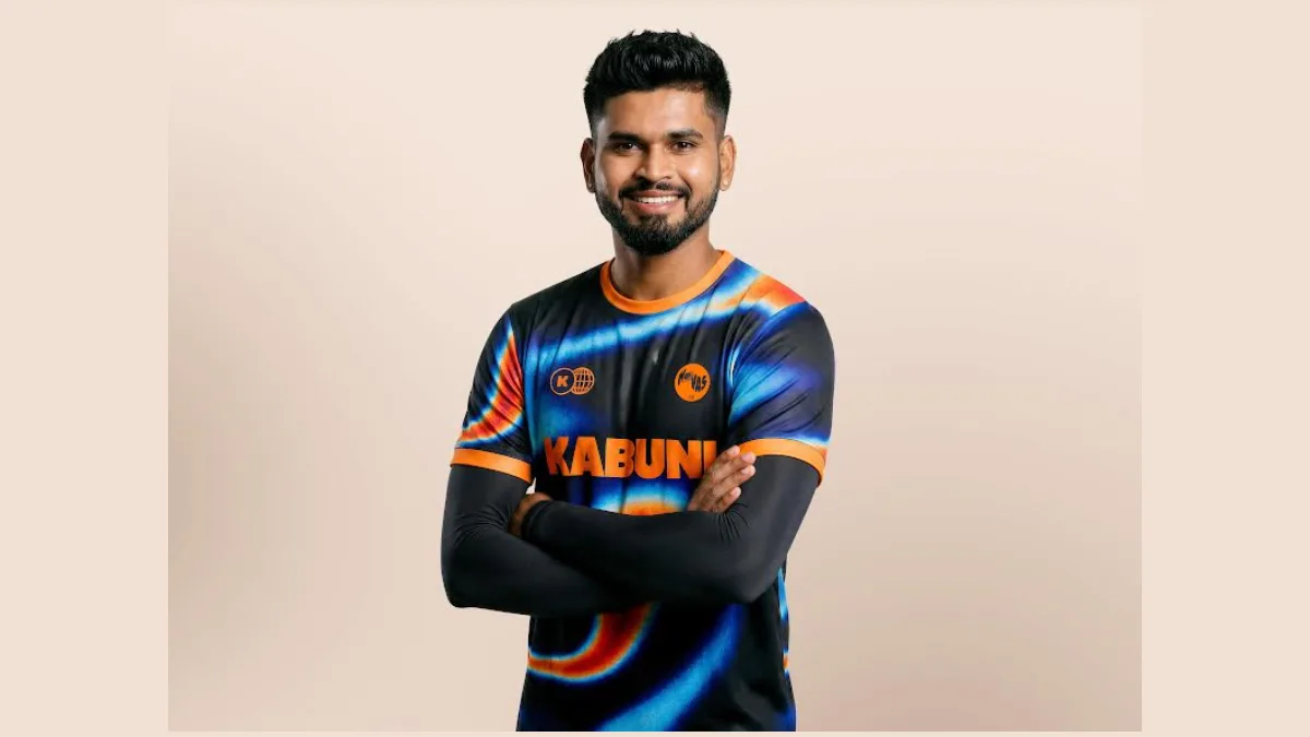 सुपर कोच के रूप में शामिल होकर श्रेयस अय्यर बढ़ाएँगे काबुनी की ग्लोबल क्रिकेट ट्रेनिंग की रफ्तार