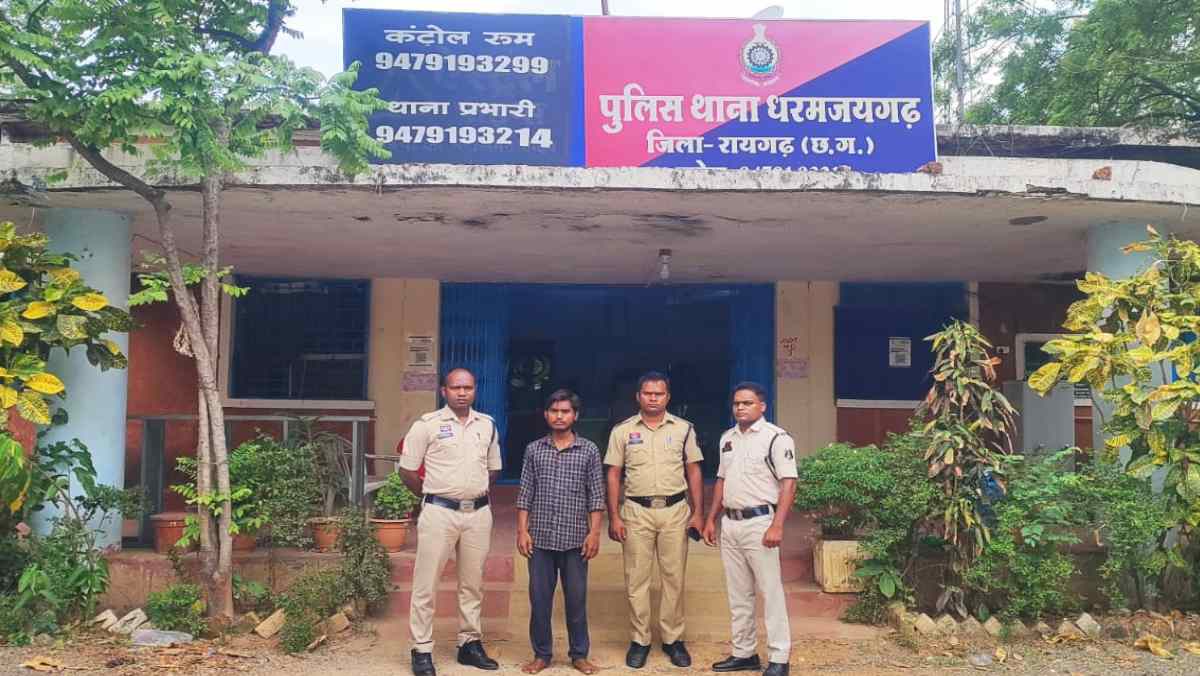 रायगढ़ : पत्नी की हत्या के आरोप में पति गिरफ्तार, न्यायिक रिमांड पर भेजा गया
