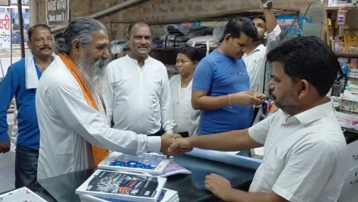 फरसगांव पहुंचे सांसद भोजराज नाग, ‘12 साल बेमिसाल’ अभियान के तहत केंद्र सरकार की उपलब्धियां गिनाईं