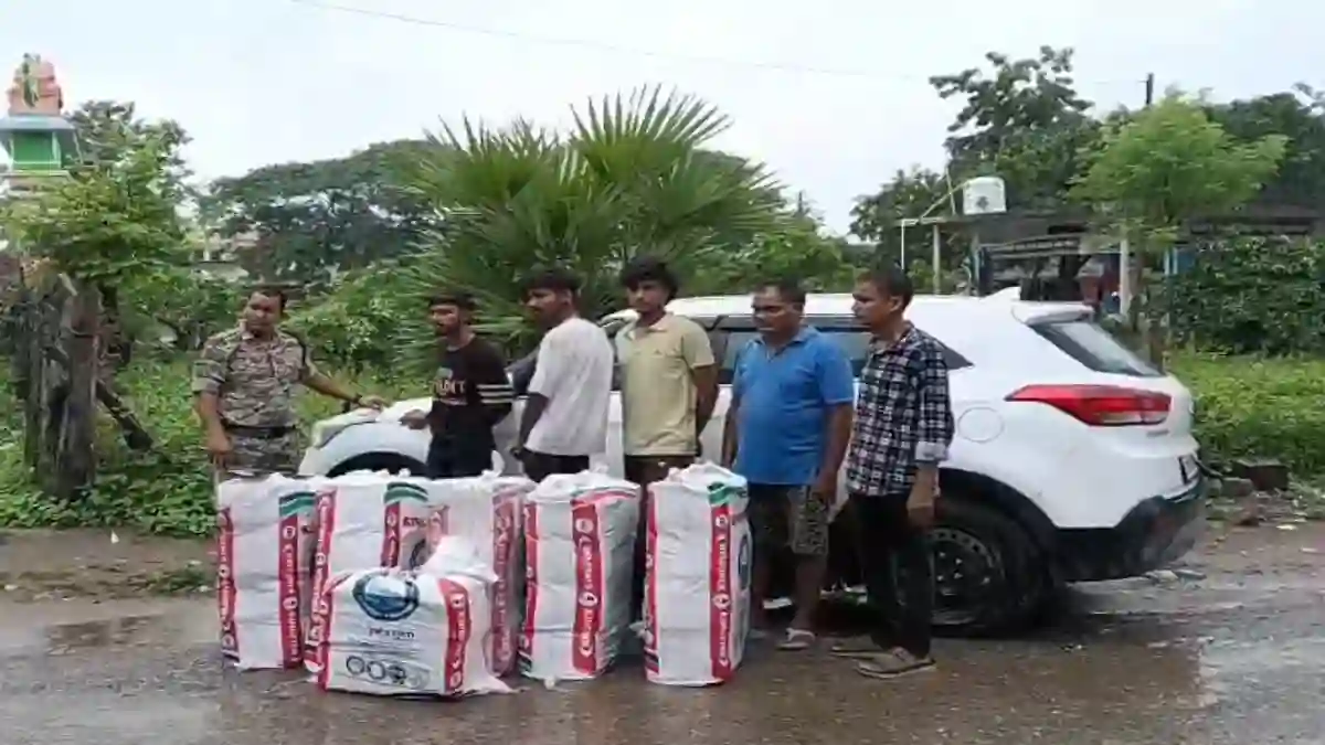 CG : 1 करोड़ से अधिक रूपये का गांजा बरामद - CG Sandesh