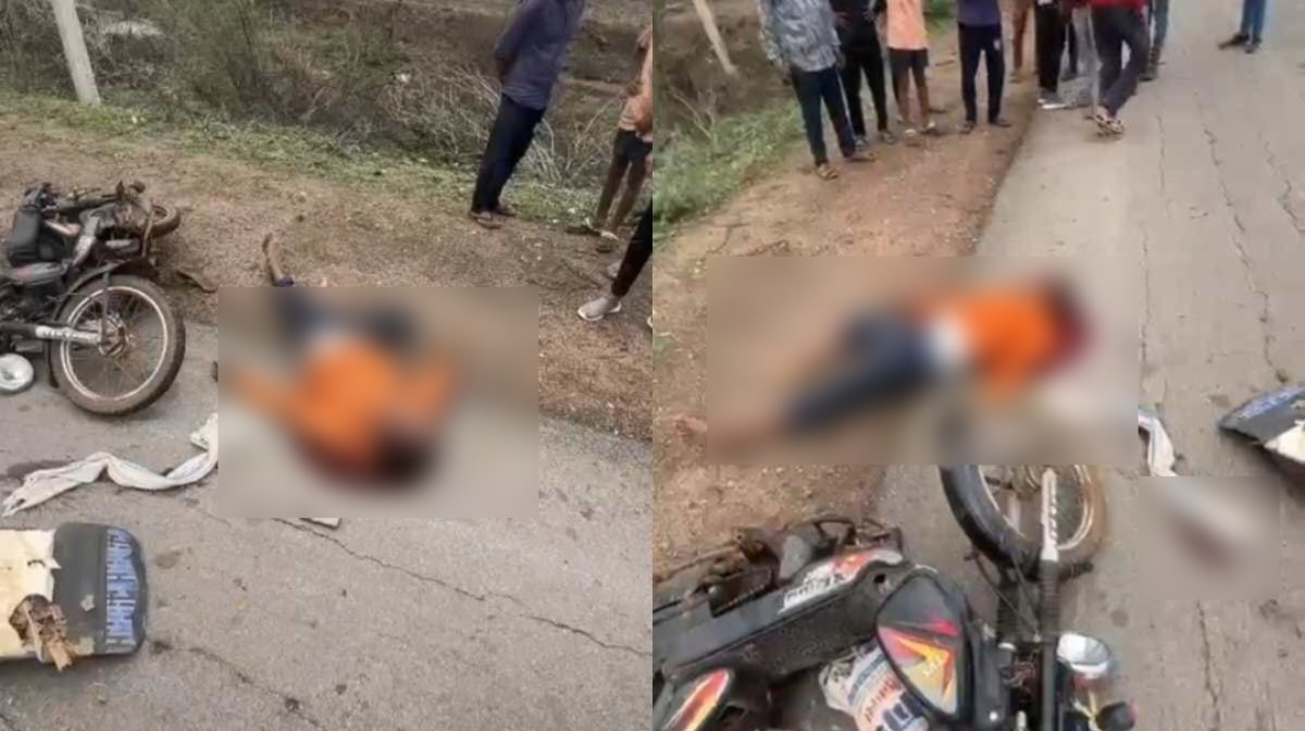 CG : सड़क हादसे में 55 वर्षीय ग्रामीण की मौत, पीछे से वाहन न... - CG Sandesh