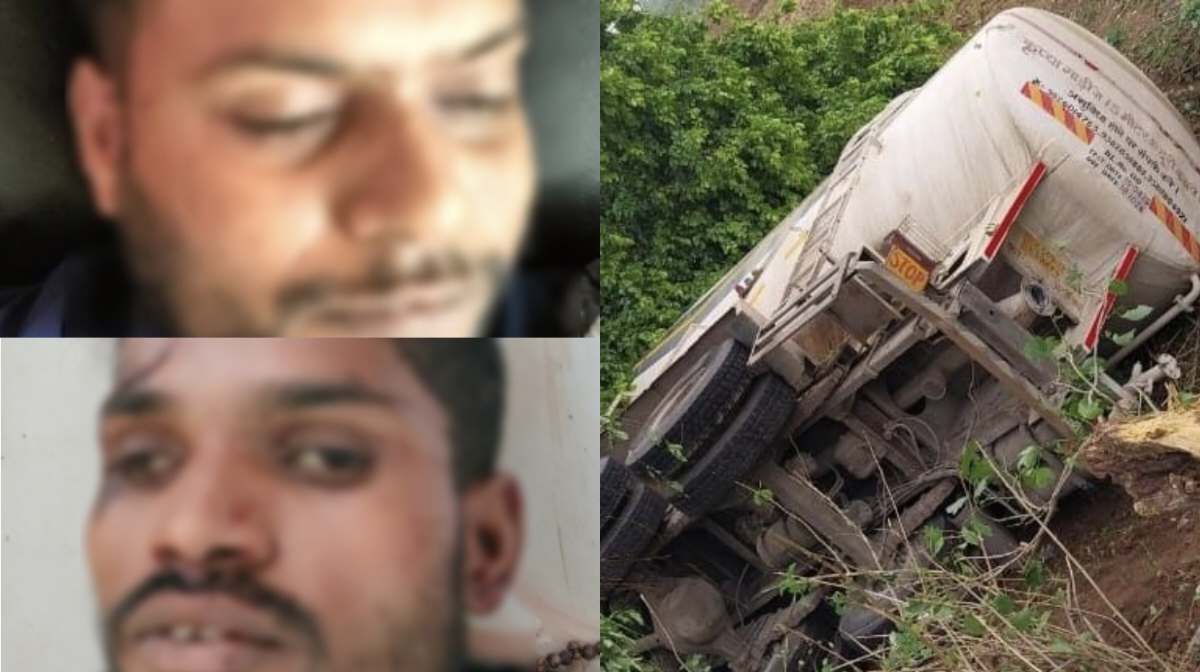 CG : बाइक को टक्कर मारकर पलटा कैप्सूल वाहन, शराब दुकान में क... - CG Sandesh