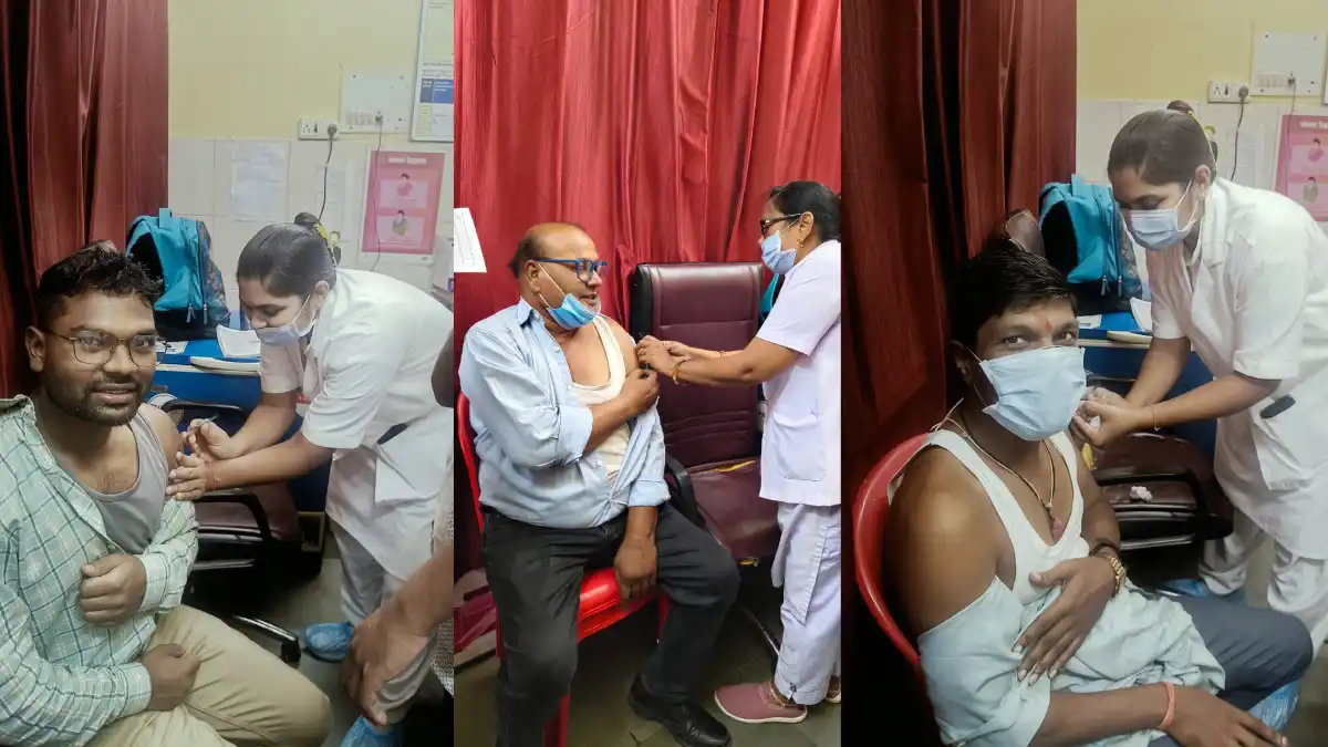महासमुंद : विश्व हेपेटाइटिस दिवस पर स्क्रीनिंग एवं टीकाकरण शिविर आयोजित
