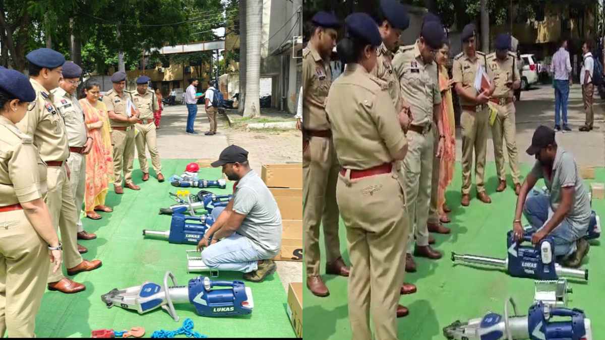 बिलासपुर यातायात पुलिस को मिला अत्याधुनिक हाइड्रोलिक रेस्क्यू टूल्स का प्रशिक्षण, सड़क हादसों में राहत कार्य होगा तेज
