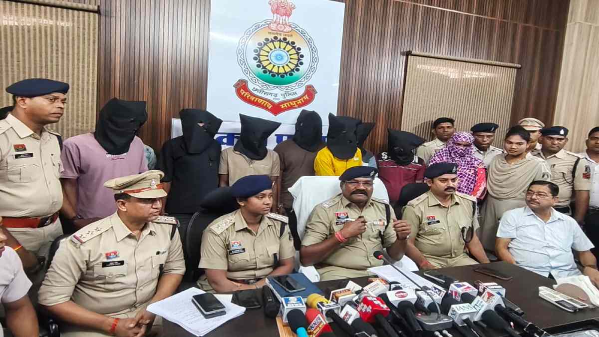 सक्ती में कथित सुपारी किलिंग का खुलासा, 9 आरोपी गिरफ्तार