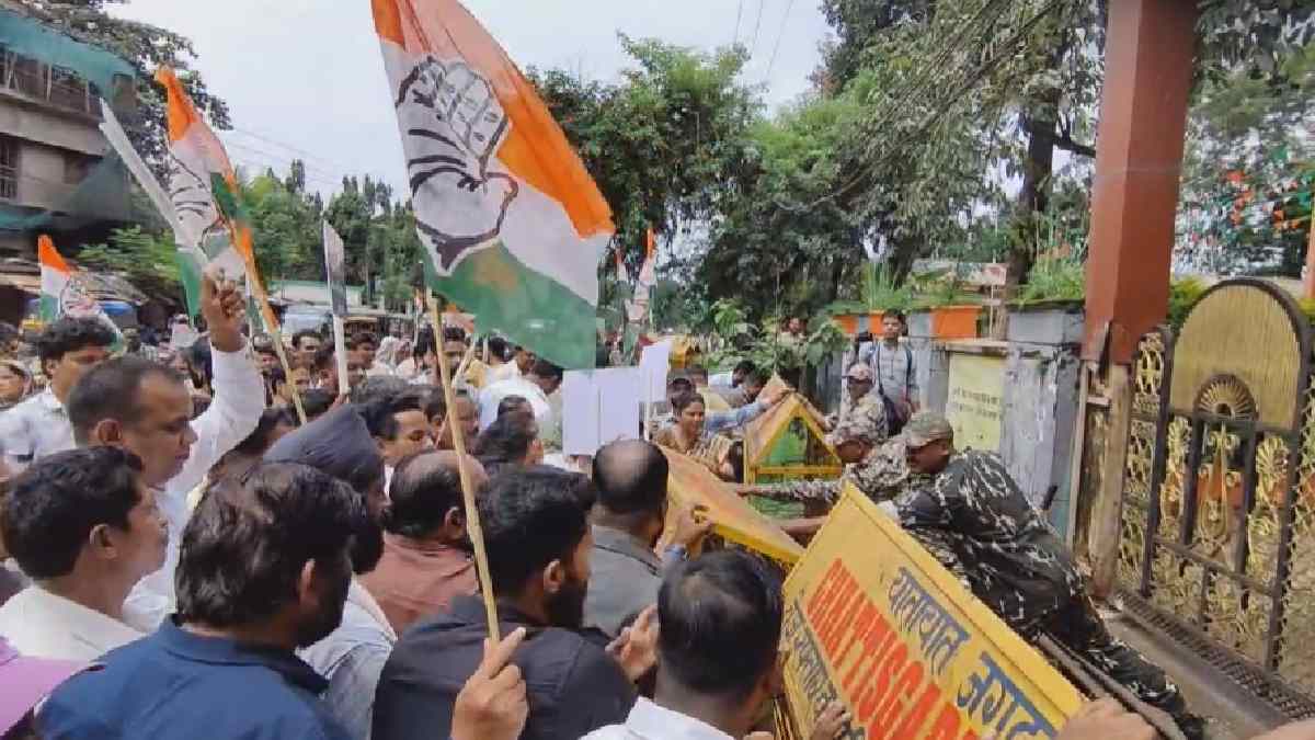 मलेरिया-पीलिया के बढ़ते मामलों को लेकर कांग्रेस का प्रदर्शन,... - CG Sandesh