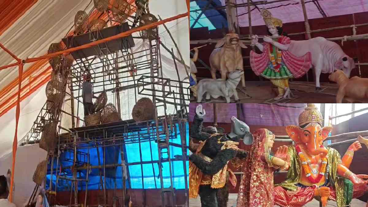 रायगढ़ : जन्माष्टमी को लेकर सजने लगा श्याम बगीची, भव्य आयोजन की तैयारियां तेज