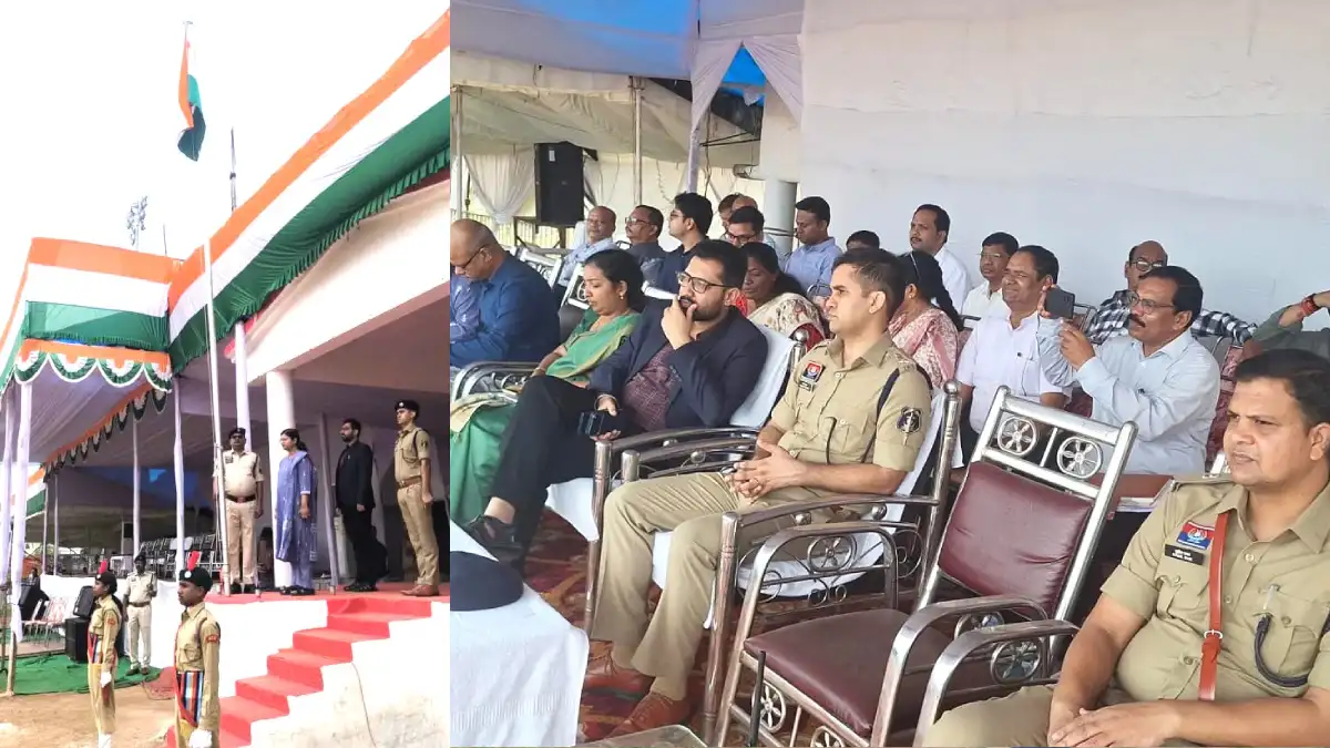 महासमुंद : स्वतंत्रता दिवस से पूर्व मिनी स्टेडियम में की गई फुल ड्रेस रिहर्सल, छत्तीसगढ़ी और देशभक्ति से सराबोर होगा सांस्कृतिक कार्यक्रम