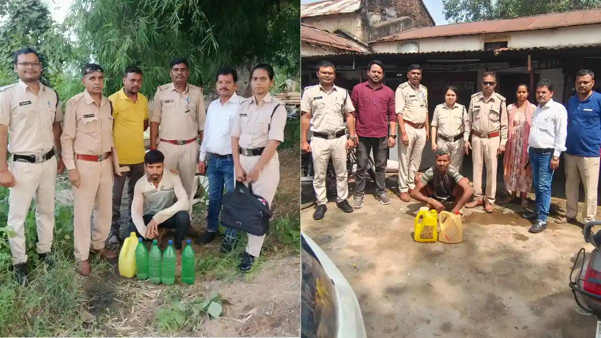महासमुंद में अवैध शराब के विरुद्ध आबकारी विभाग की कार्रवाई, ... - CG Sandesh